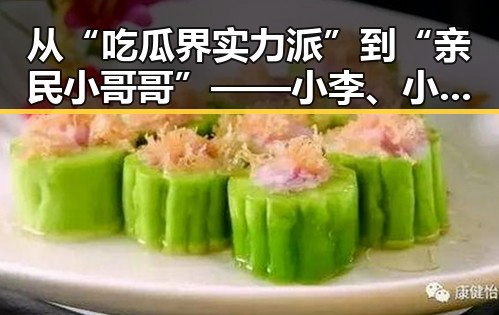 从“吃瓜界实力派”到“亲民小哥哥”——小李、小张的明星蜕变之路